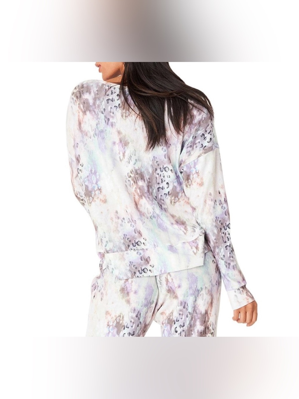 ONZIE || Flow High Low Sweatshirt in Animal Quartz - SZ M/L ✨NWT✨